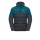 Jack Wolfskin Winter Down Jacket DNA Tundra Hoody with Hood (very warm, windproof) coral blue Men